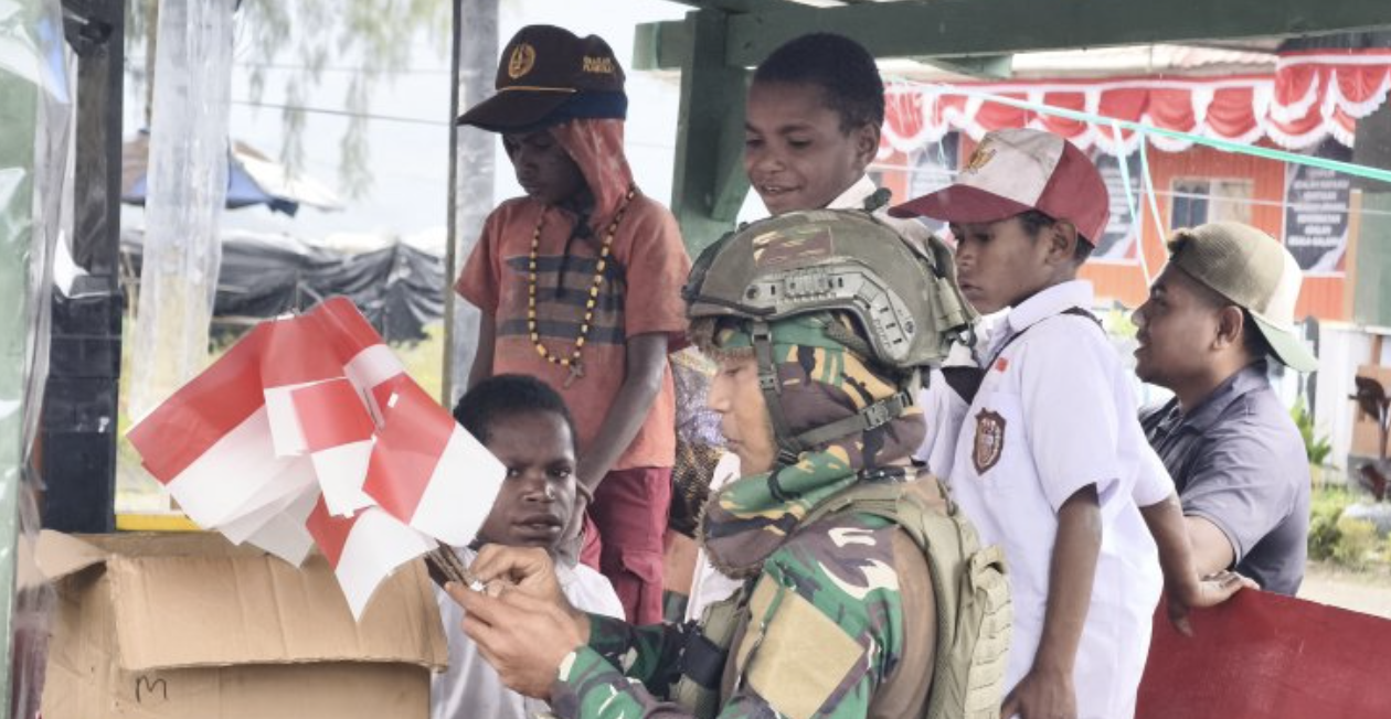 Komsos TNI di Kusage Bawa Harapan Baru untuk Pendidikan Papua