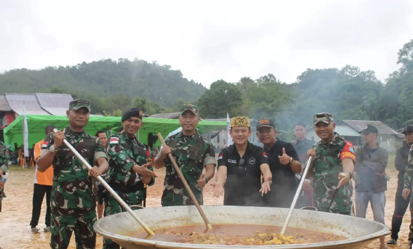 Kegiatan Unik HUT TNI ke-80: Masak Massal dan Parade Kebersamaan di Kalbar