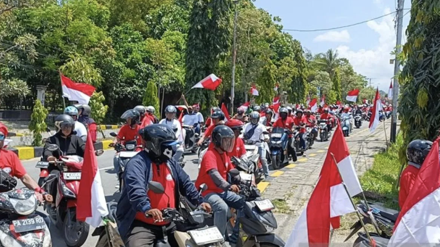 Pawai Merah Putih di Jayapura, BMP RI Ajak Pemuda Jaga Persatuan dan Keamanan