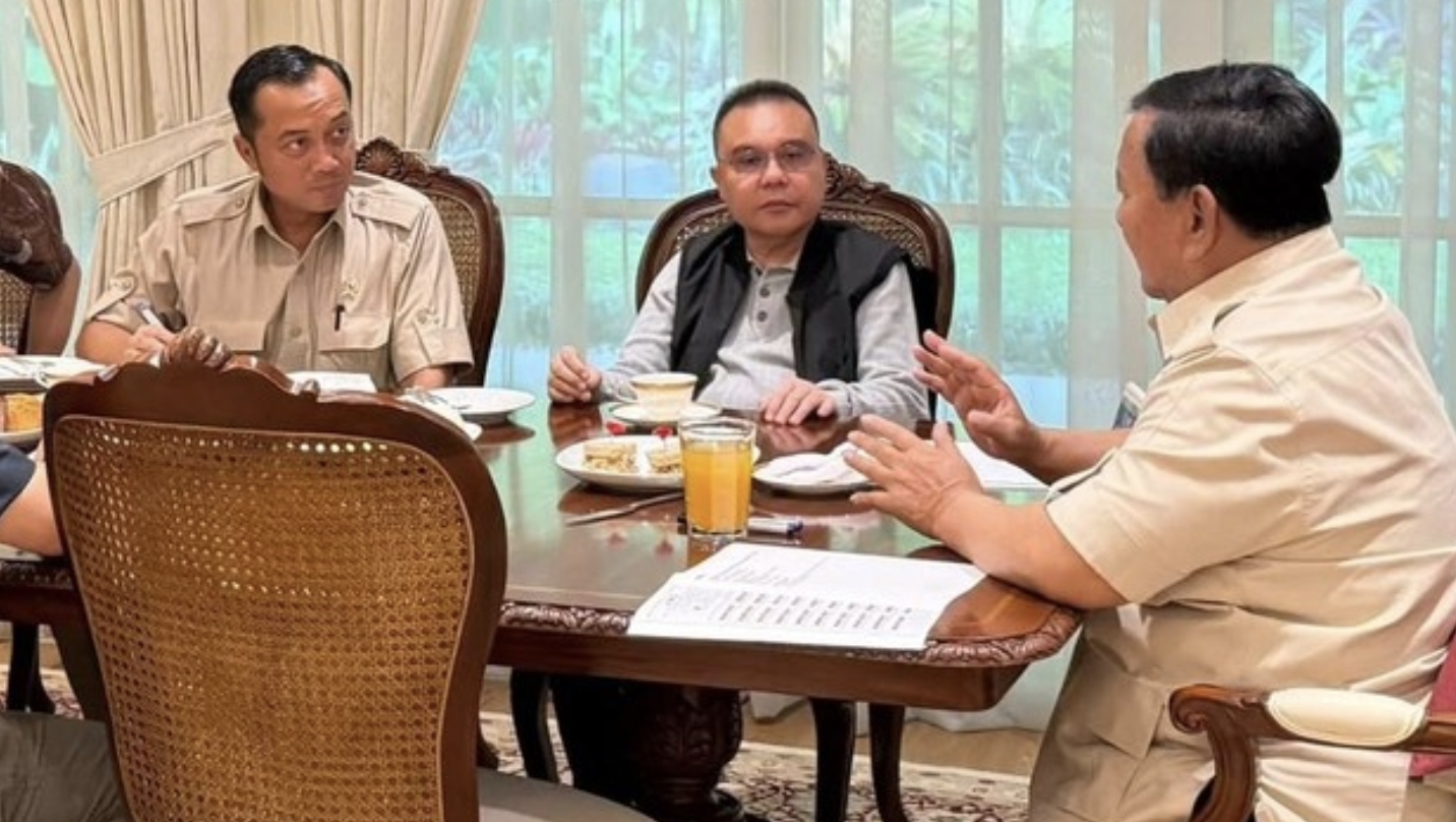 Prabowo Gelar Rapat Khusus Penanganan Bencana di Widya Chandra