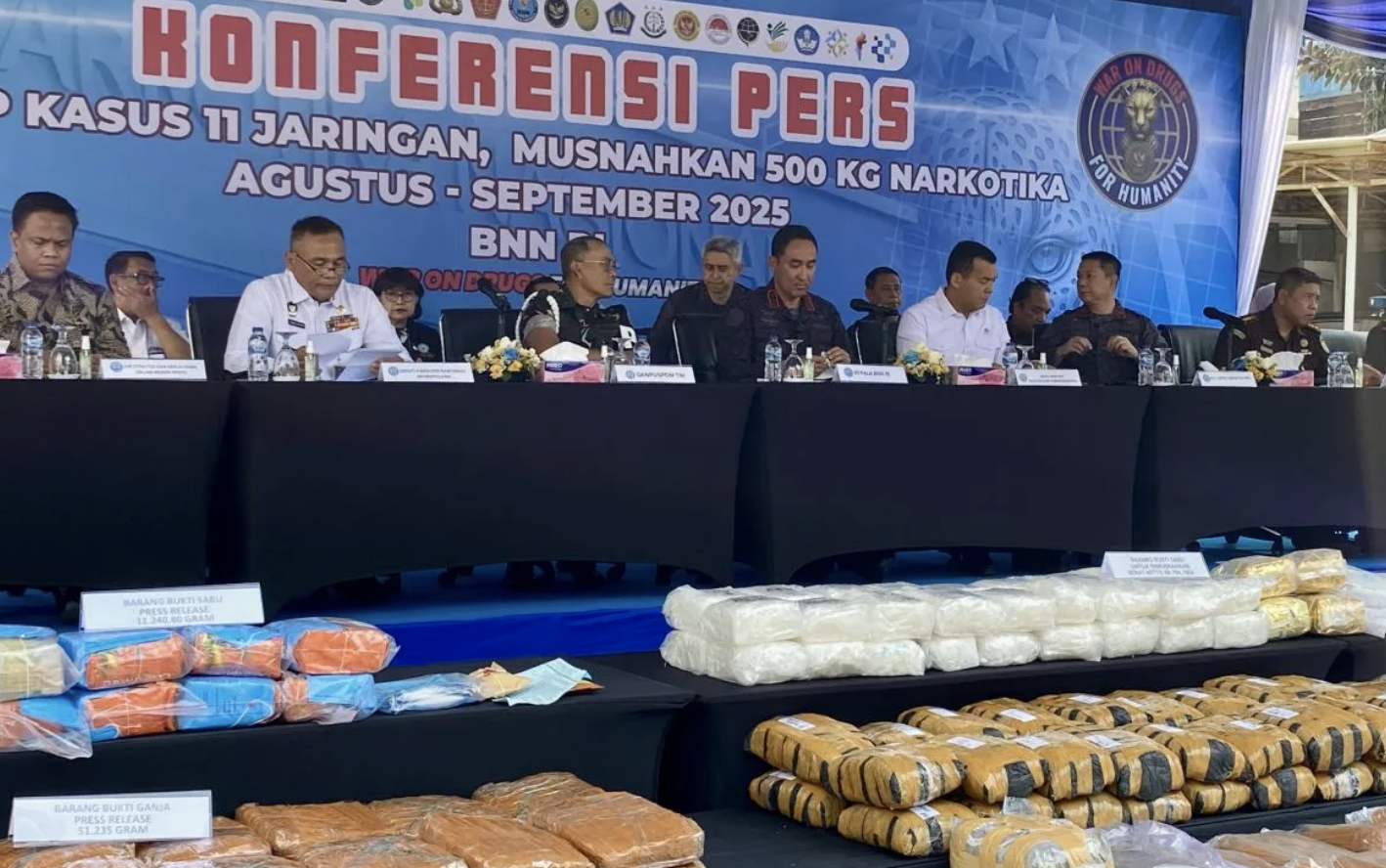 Berantas Sindikat Narkoba, Deputi IV Kemenko Polkam: Aparat Pengkhianat Akan Disapu Bersih