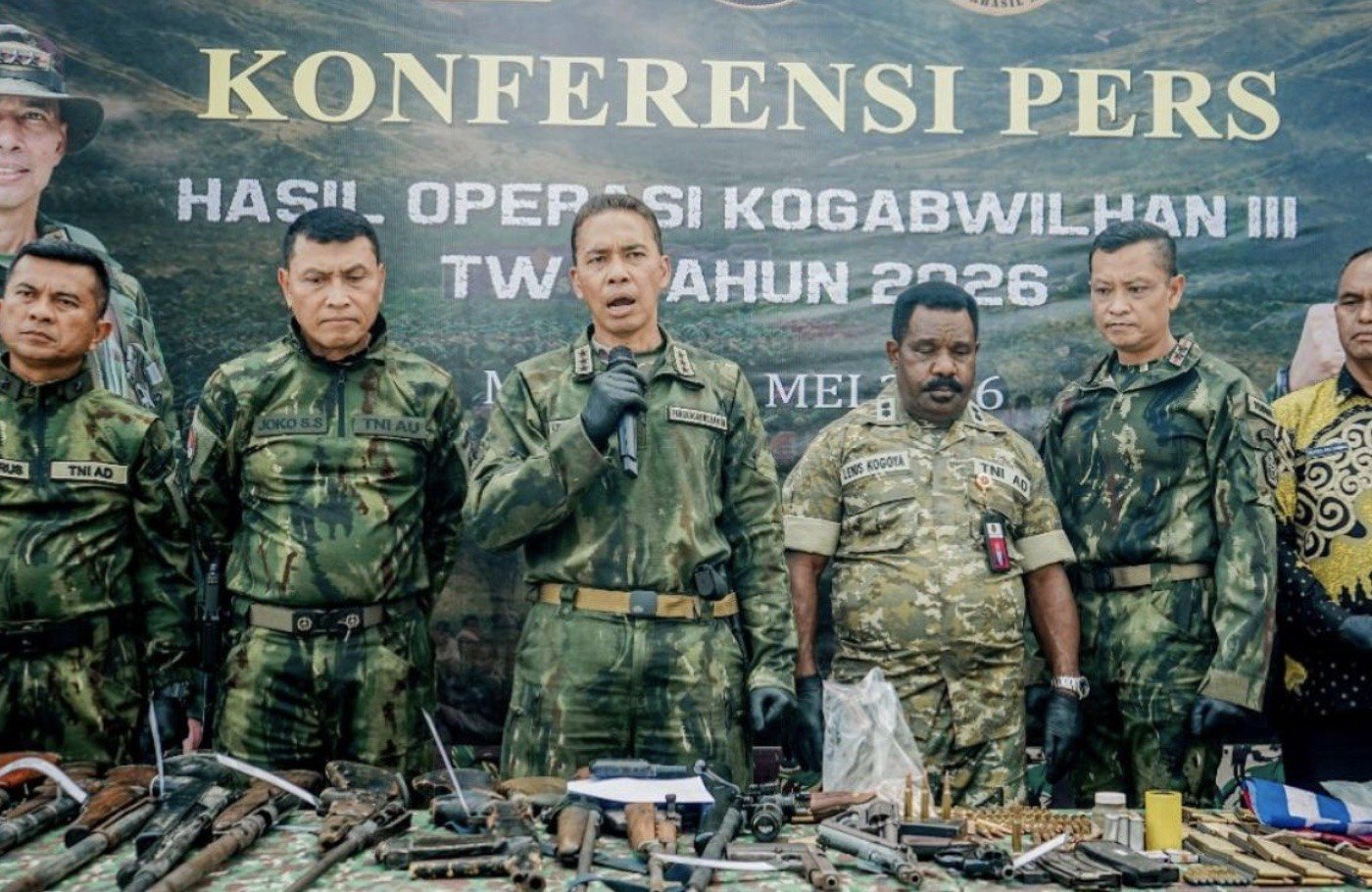 Pangkogabwilhan III Tegaskan Komitmen TNI Jaga Keamanan Papua, OPM Diminta Hentikan Aksi Kekerasan