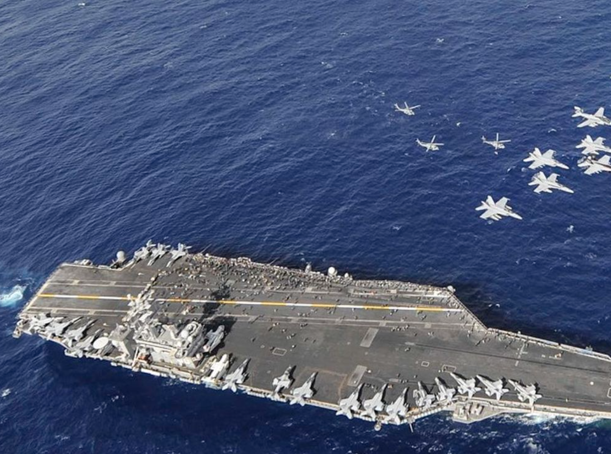 Helikopter dan Jet Tempur Angkatan Laut AS Alami Kecelakaan di Laut China Selatan