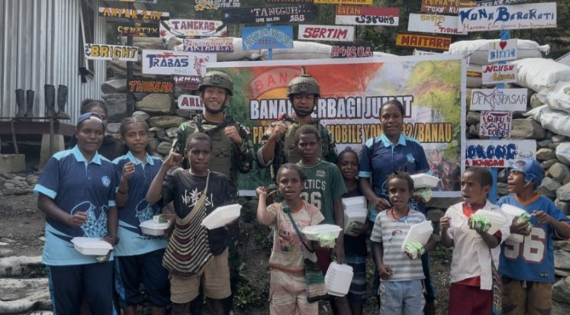 Pendekatan Humanis TNI di Papua: Dari Keamanan hingga Kesejahteraan