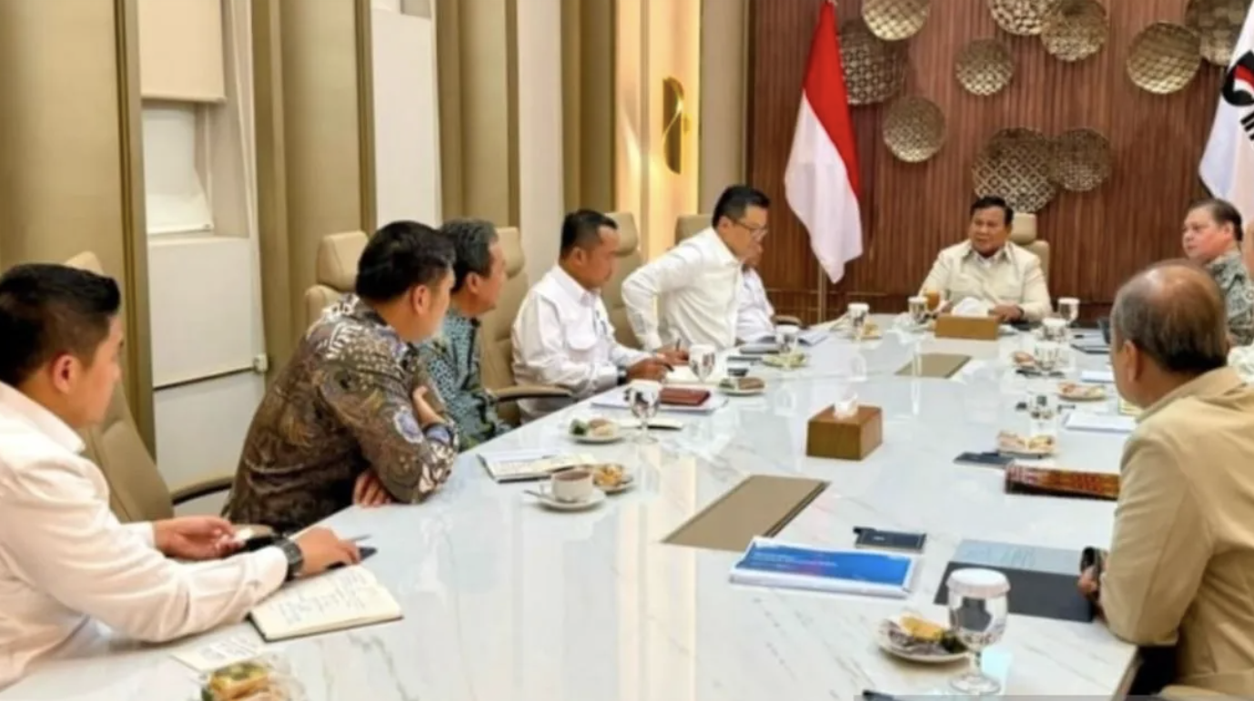 Usai Diplomasi Global, Prabowo Pimpin Ratas Implementasi Program Prioritas Nasional