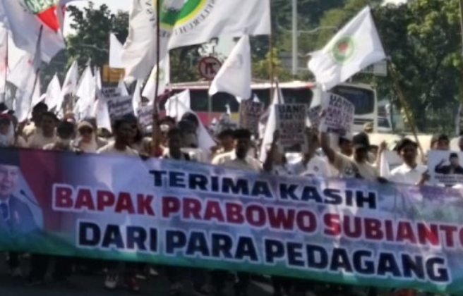 Ribuan Petani dan UMKM Gelar Aksi Damai Dukung Program Kerakyatan Prabowo