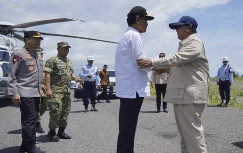 Peresmian Jembatan Kabanaran: Prabowo dan Sultan HB X Tampil Kompak