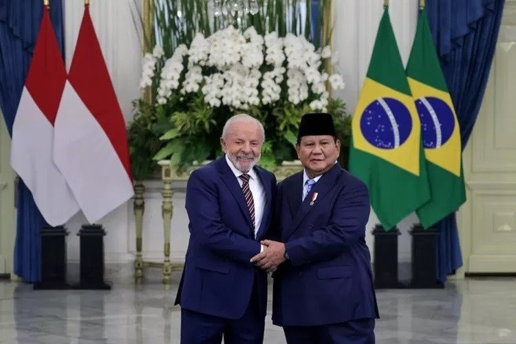 Presiden Prabowo Gelar Pertemuan Bilateral dengan Presiden Brazil Luiz Inacio Lula da Silv