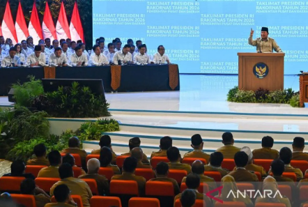Buka Rakornas 2026, Prabowo: Rakyat dambakan pemimpin jujur dan adil