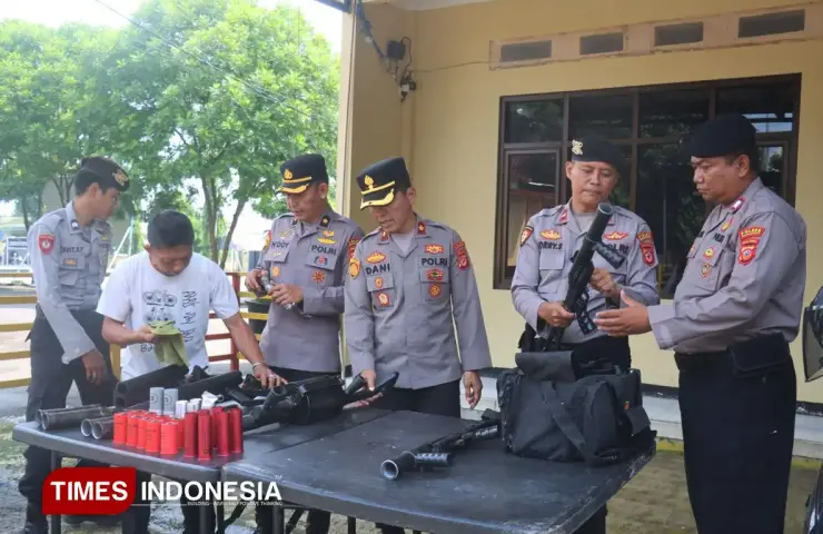 Jelang May Day 2026, Polres Majalengka Siapkan Gas Air Mata
