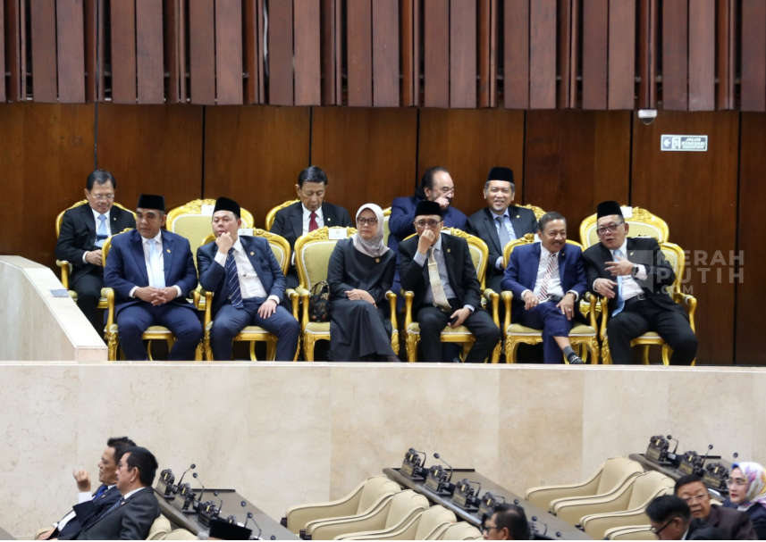 Pimpinan Lembaga Negara Kompak Hadiri Rapat Paripurna DPR soal RAPBN 2027