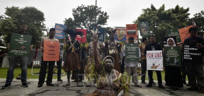 \"Food Estate Wanam Papua Selatan tak Terkait Pesta Babi