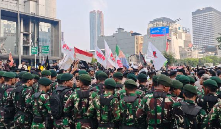 TNI Angkat Bicara soal Keterlibatan dalam Pengamanan Unjuk Rasa