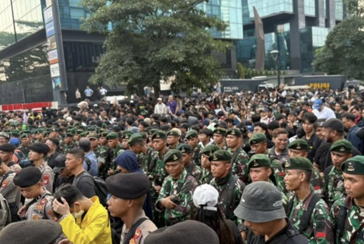 TNI Buka Suara soal Keterlibatan Prajurit dalam Pengamanan Demo Mahasiswa di Bundaran HI