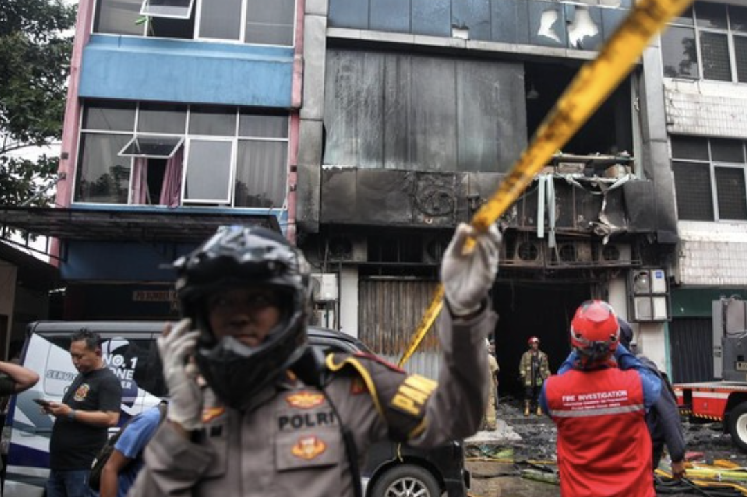 Dirut Terra Drone Jadi Tersangka Kebakaran Jakpus