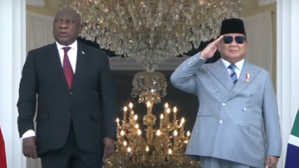 Prabowo dan Presiden Afrika Selatan Buka Babak Baru Diplomasi Global dari Istana Merdeka