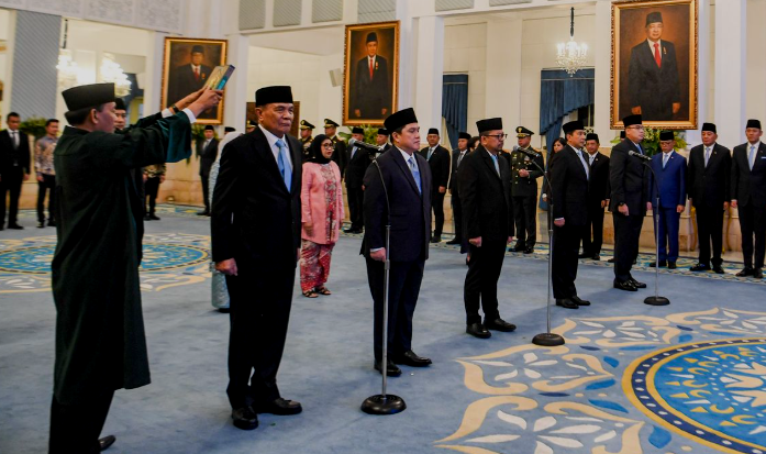 Komposisi Partai Politik di Kabinet Merah Putih Setelah Reshuffle Jilid III