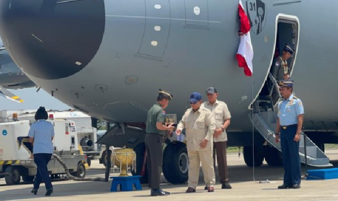 Prabowo Serahkan Jet Raksasa A400M: Kekuatan Langit Indonesia Kini Semakin Perkasa