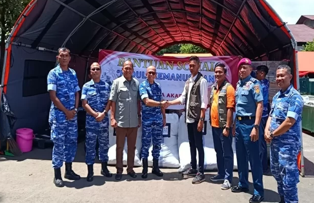 Perkumpulan Perwira TNI-Polri Putra Daerah Sumut Salurkan Bantuan bagi Korban Bencana