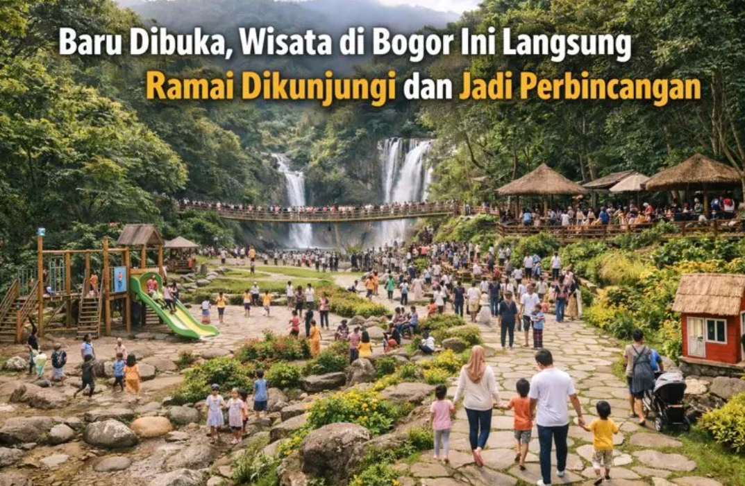 Wisata Baru di Bogor Langsung Ramai dan Jadi Perbincangan, Warga dan Wisatawan Serbu Destinasi Kekin