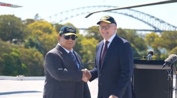 Prabowo dan PM Australia akan Tandatangani Traktat Keamanan Bersama