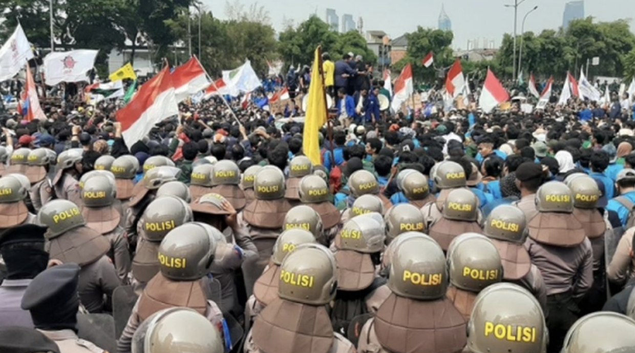 Aksi Damai di DPR: Aparat Gabungan Tegaskan Tidak Ada Tindakan Represif