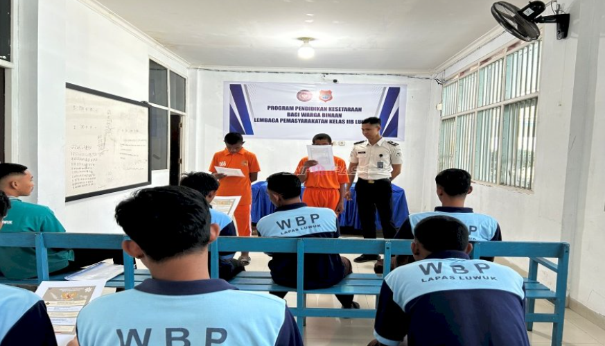 Lapas Luwuk Perkuat Wawasan Kebangsaan, Pembinaan Pancasila Dukung Pembentukan Warga Binaan Berkarak