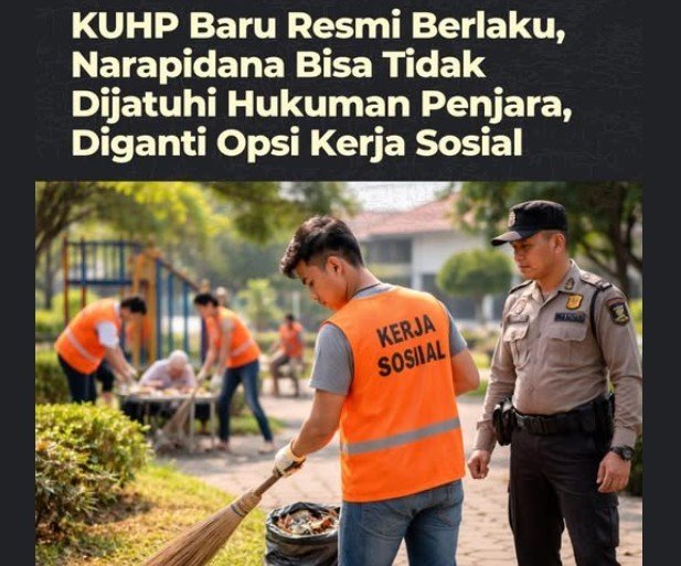 Hadapi Penerapan KUHP Baru, Kemenimipas Siapkan Ratusan Lokasi Pidana Kerja Sosial
