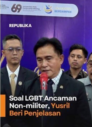 MUI Dukung Pemerintah Tetapkan Penyebaran LGBTQ Sebagai Ancaman Nonmiliter