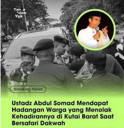 UAS Dihadang di Kutai Barat, DPR Minta Aparat Lindungi Tokoh Agama