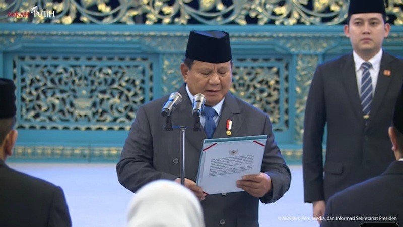 Prabowo Umumkan Reshuffle Kabinet Jilid III, Sejumlah Posisi Bergeser