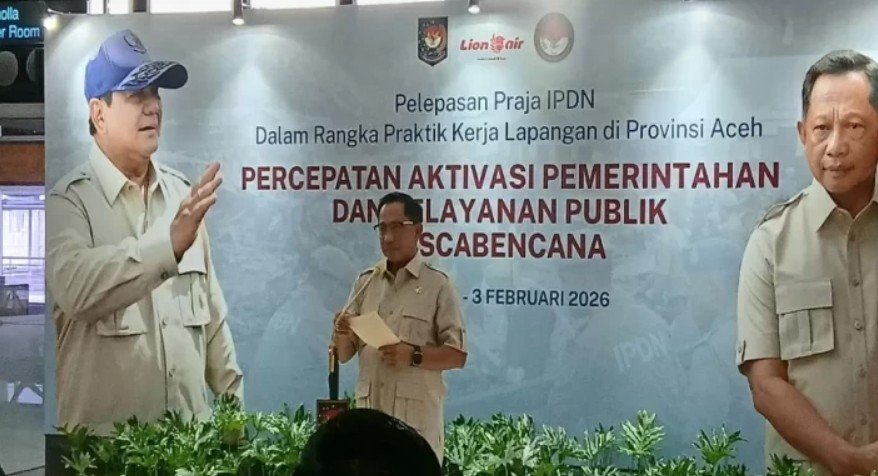 Presiden Prabowo Dorong Keterlibatan Siswa Sekolah Kedinasan dalam Penanganan Bencana Sumatra