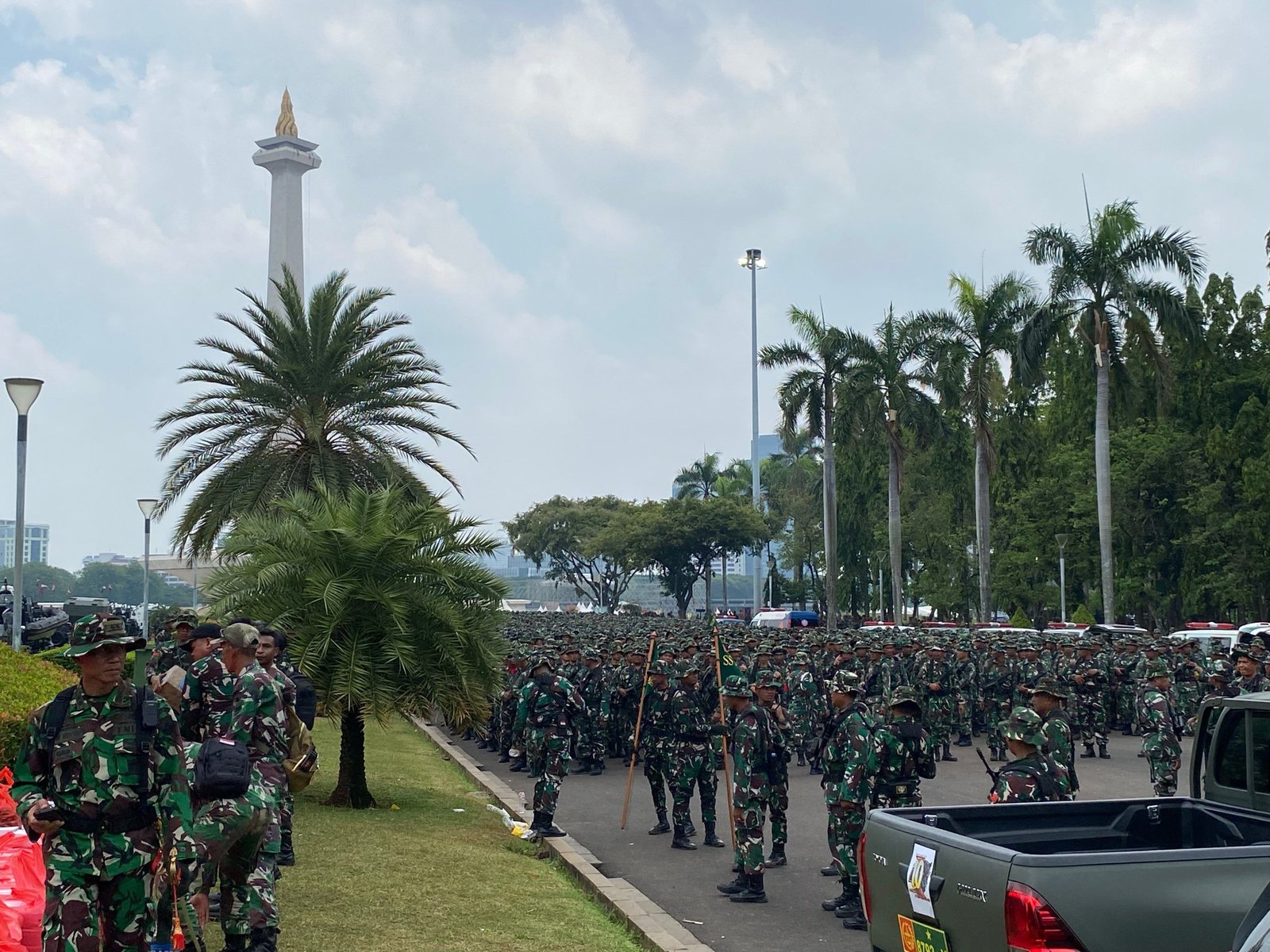 Puncak HUT TNI ke-80 di Monas Siap Digelar, Personel dan Alutsista Dikerahkan
