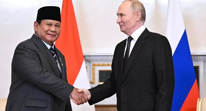 Prabowo ke Moskow, Putin–Prabowo Dijadwalkan Berunding Hari Ini