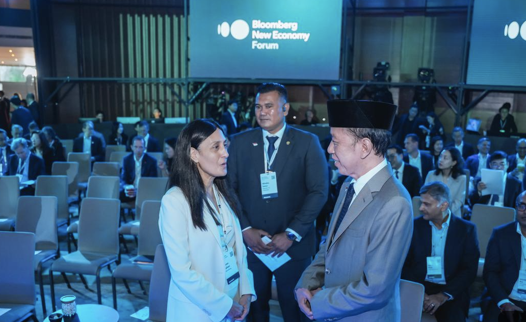 Transformasi Digital ASEAN Dipuji Jokowi di Bloomberg New Economy Forum