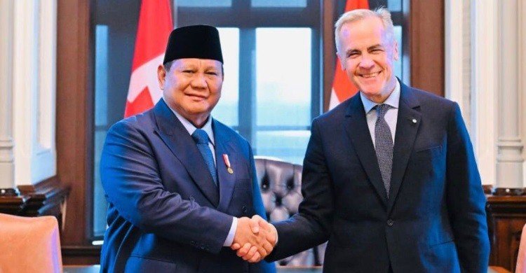 Prabowo Subianto Diterima PM Kanada, Bahas Kerja Sama Bilateral Strategis