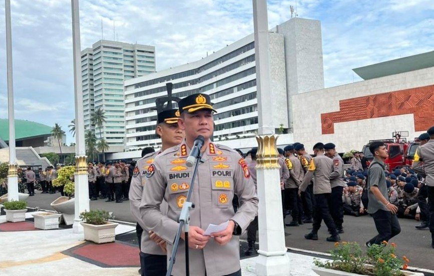 Ribuan Personel Gabungan Amankan Aksi May Day di DPR, Polisi Tegaskan Tindak Tegas Perusuh